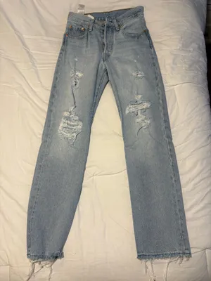 Levi’s 501 Jeans Button Fly Straight Leg thumbnail 1