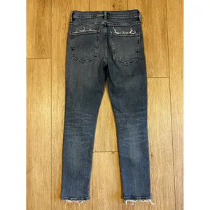 AGOLDE Sophie High Rise Skinny Distressed Jeans Medium Blue A018-843 Size 26 thumbnail 8