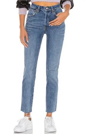 Free People We the Free Stella Raw-Hem Skinny Jeans thumbnail 8