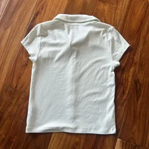 American Eagle Button Up Cropped Collared Shirt thumbnail 5