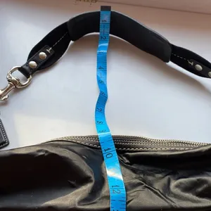 COACH Nylon Shoulder‎ Bag Leather shoulder Washable Wipeable Black No L04J-1892 thumbnail 15