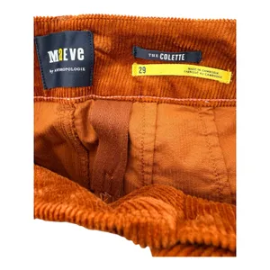 Maeve by Anthropologie The Colette Corduroy Wide Leg Pants Bronze 29 NEW thumbnail 6