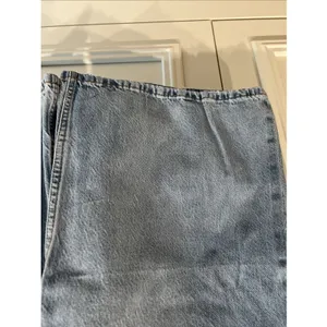 Aeropostale Women's High Rise Super Wide Leg Jeans Size 12 Light Wash Baggy Boho thumbnail 3