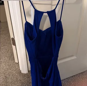 City Triangles Blue Sparkles Body Con Dress thumbnail 3