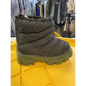 Farm Rio FARM Rio Lug Sole Bootie Size 6.5 Puffer Boot Black Green thumbnail 3