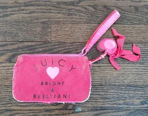 VINTAGE Juicy Couture Pink Wristlet thumbnail 2