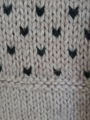 American Rag L Black Tan Crop Sweater thumbnail 5