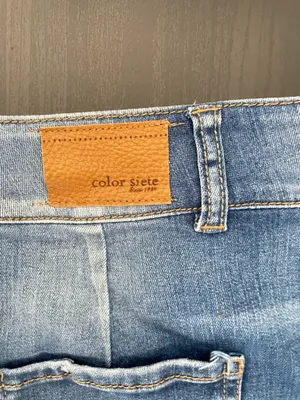 Stretch Mini Skirt (2) Blue Size XS thumbnail 5