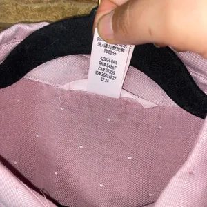 Victoria's Secret Nostalgia Rose Herringbone Pink Pajama Top Women's Size Small thumbnail 8