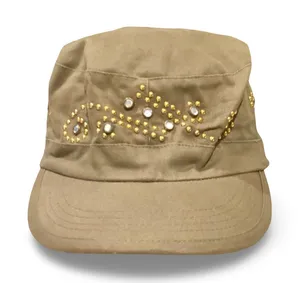 Embellished Cadet Hat Green thumbnail 1
