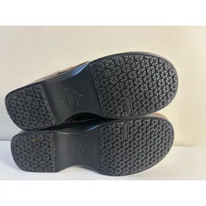 Abeo Bio System Eve Brown Leather Clogs Sz 9 N Slip Resistant Rubber Sole thumbnail 6