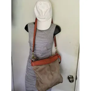Coach Classic Orangepink Fabric Cross Body Bag thumbnail 2
