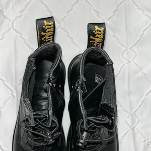 Dr Martens Black Lace Up Combat Boots(Size 5) thumbnail 7