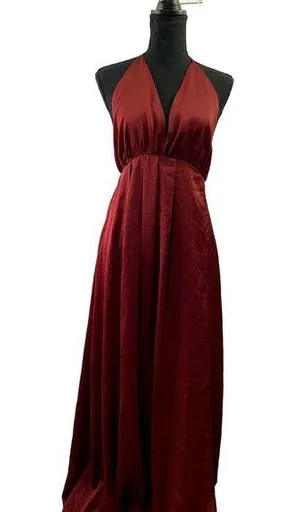 Shein Women's Halter Super Long Dress thumbnail 1