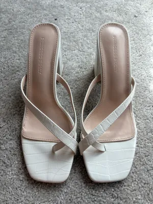 Princess Polly Heels White thumbnail 2