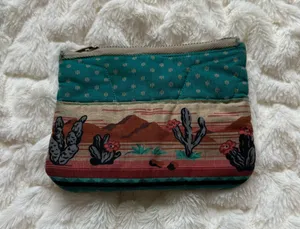 Vintage Cactus Print Shoulder Bag And Wallet Set thumbnail 6