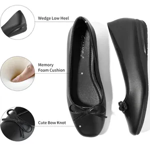 Black Flats Size 8 thumbnail 3