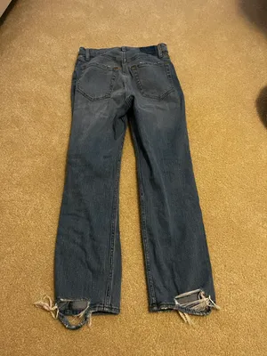 Abercrombie Ultra High Rise Skinny Straight Jeans thumbnail 3