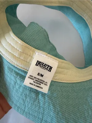 Duluth Trading Co. Women's Sol Survivor Bucket Hat Light Blue - Size S/M thumbnail 7