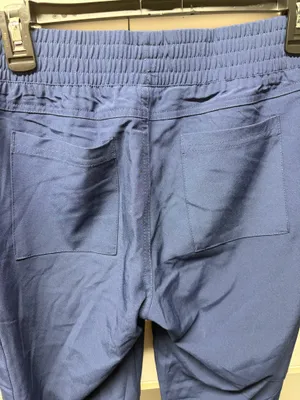 Med Couture Scrub Blue Navy Jogger Pants thumbnail 6