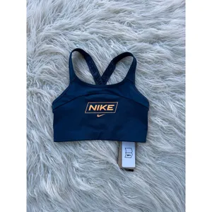 Nike Pro Swoosh Sports Bra Teal Blue Size Small DQ5252-460 thumbnail 5