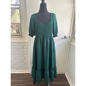 Hill‎ House Home Tuckernuck Louisa Nap Dress Large prairie coastal resortwear thumbnail 2