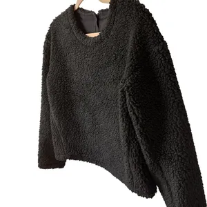 Lululemon Wool Whenever Crew - Sz 4- Black. MSRP $128 pre-owned thumbnail 3