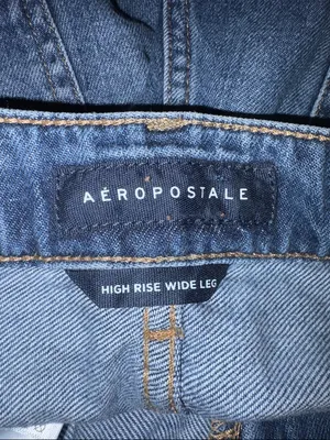 NWT Aeropostale High Rise Wide Leg Jeans, Size 10 thumbnail 4