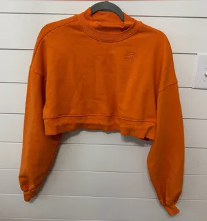 Gymshark training cropped sweatshirt thumbnail 1