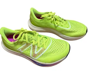New Balance Womens Size 9 FuelCell Rebel Thirty Watt Cosmic Rose Lime Green Neon thumbnail 1