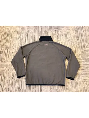 The North Face women's large gray/black fleece jacket thumbnail 5