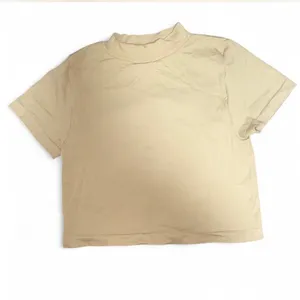 Tan mock neck t thumbnail 2