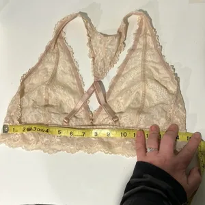 Savage x Fenty lace‎ bralette cream thumbnail 5
