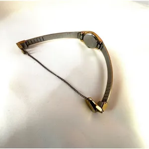 Pulsar gold tone stainless steel vintage watch thumbnail 7
