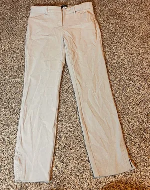 Cynthia Rowley Striped Career Pants with Ankle Slits Size 4‎ thumbnail 1