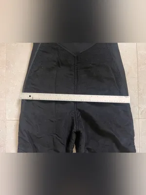 Vintage Levis ski overalls corduroy pants womens 12 thumbnail 10