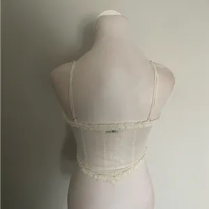 Tiger Mist Lace Crop Top thumbnail 3
