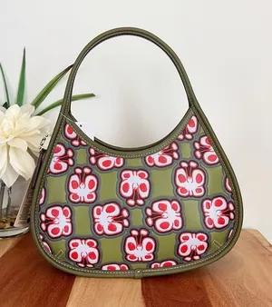 NWT Coach Ergo Bag In Coachtopia‎ Leather With Butterfly Print thumbnail 1