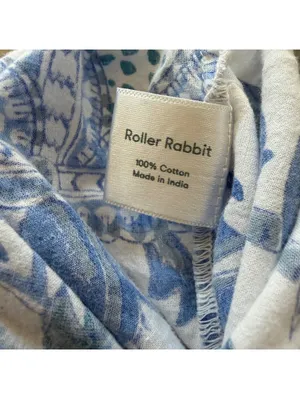 Roller Rabbit Floral Amanda Pajama Pants Lounge Bottoms Cotton Women Size Small thumbnail 4