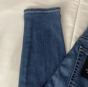7 For All Mankind Silm illusion Luxe High Waist Ankle Skinny Jeans Sz 25 thumbnail 5