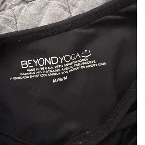 Beyond Yoga Hearts PowerShine Double Back Bra in Black Size Medium thumbnail 5