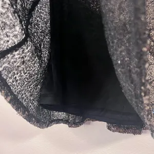 Black Sequin Circle Mini Skirt thumbnail 5