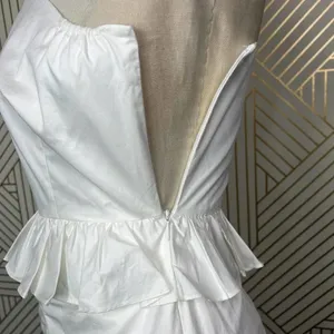 Shona‎ Joy Grant One Shoulder Ruched Mini Dress in White Size US 2 thumbnail 8
