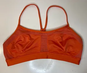 Free‎ People Moment Women’s Orange Sports Bras Size M thumbnail 1