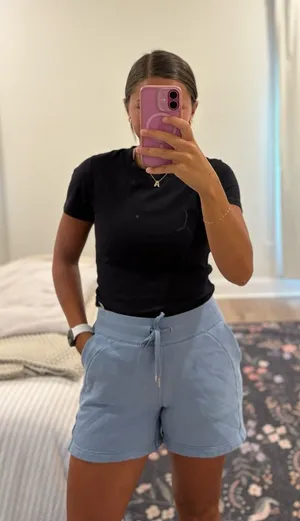 Lululemon Scuba High Rise Shorts size 6 thumbnail 1