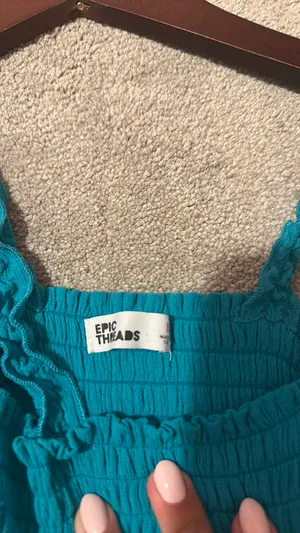 Green/Teal dress Green Size M thumbnail 2