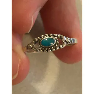 925 sterling silver ring band size 7.75 lot c41 thumbnail 4