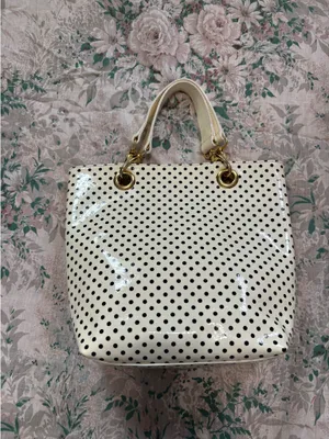 Polka Dot Bag White thumbnail 2