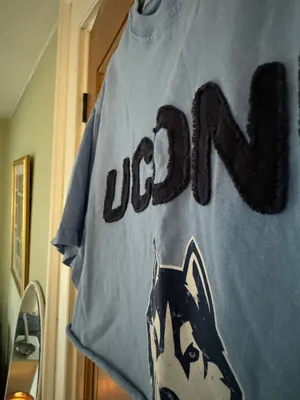 Blue 84 Cropped UCONN Tee thumbnail 3