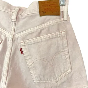 Levi’s Pink 501 Button Fly Denim Shorts‎ thumbnail 10